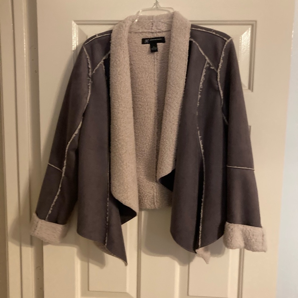 INC suede jacket